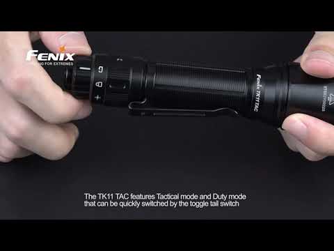 Senter Fenix TK11 TAC 1600 Lumens LED Tactical Flashlight Paling Terang