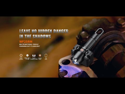 Fenix WF25RM: Senter Kerja Multifungsi 3000 Lumens dengan UV