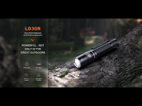 Senter Fenix LD30R Rechargeable High Performance Outdoor Flashlight LED