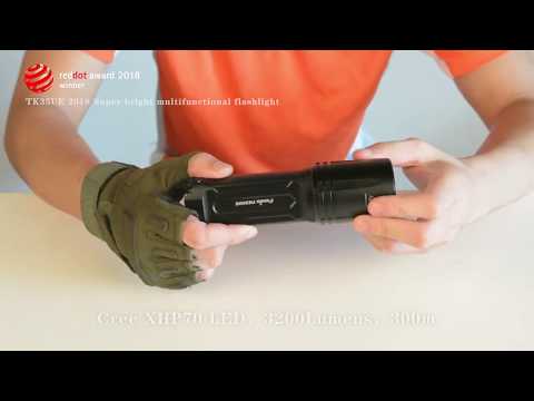 Senter Fenix TK35UE (Ultimate Edition) CREE XHP70 3200 Lumens 300 Meters Rechargeable Paling Terang