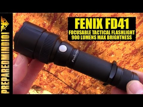 Fenix FD41: 900lm Focusable Flashlight (Fenix is Back On The Menu) - Preparedmind101