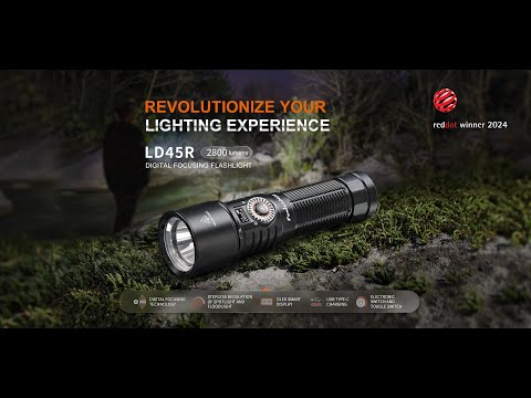 Fenix LD45R: Senter Digital Focusing Terbaik 2800 Lumens Spotlight / Floodlight