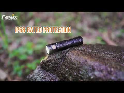 Senter Mini Fenix E09R 600 Lumens Rechargeable LED Flashlight Paling Terang