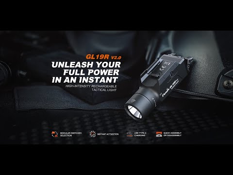 Fenix GL19R v2.0: Senter Taktis WML 1200 Lumens Terbaik!