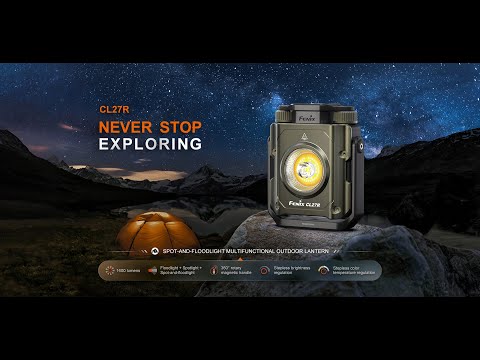 Fenix CL27R: Lampu Lentera Camping Multifungsi Teknologi Terbaru