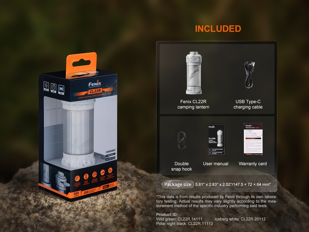 Lampu Lentera Multifungsi Fenix CL22R