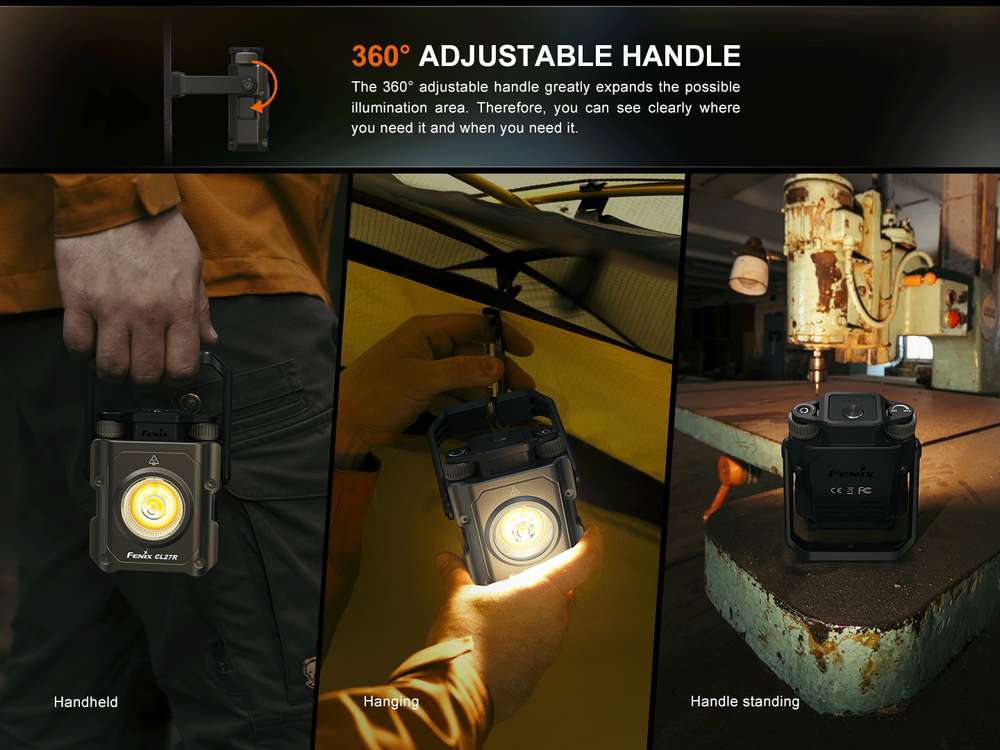 senter kerja lentera Fenix CL27R lantern