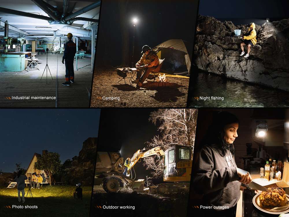 senter kerja lentera Fenix CL27R lantern