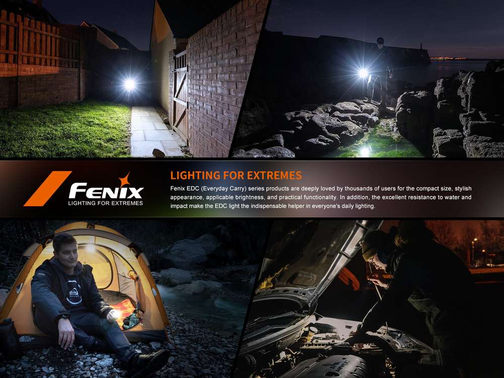 Senter mini led Fenix E12 V3.0