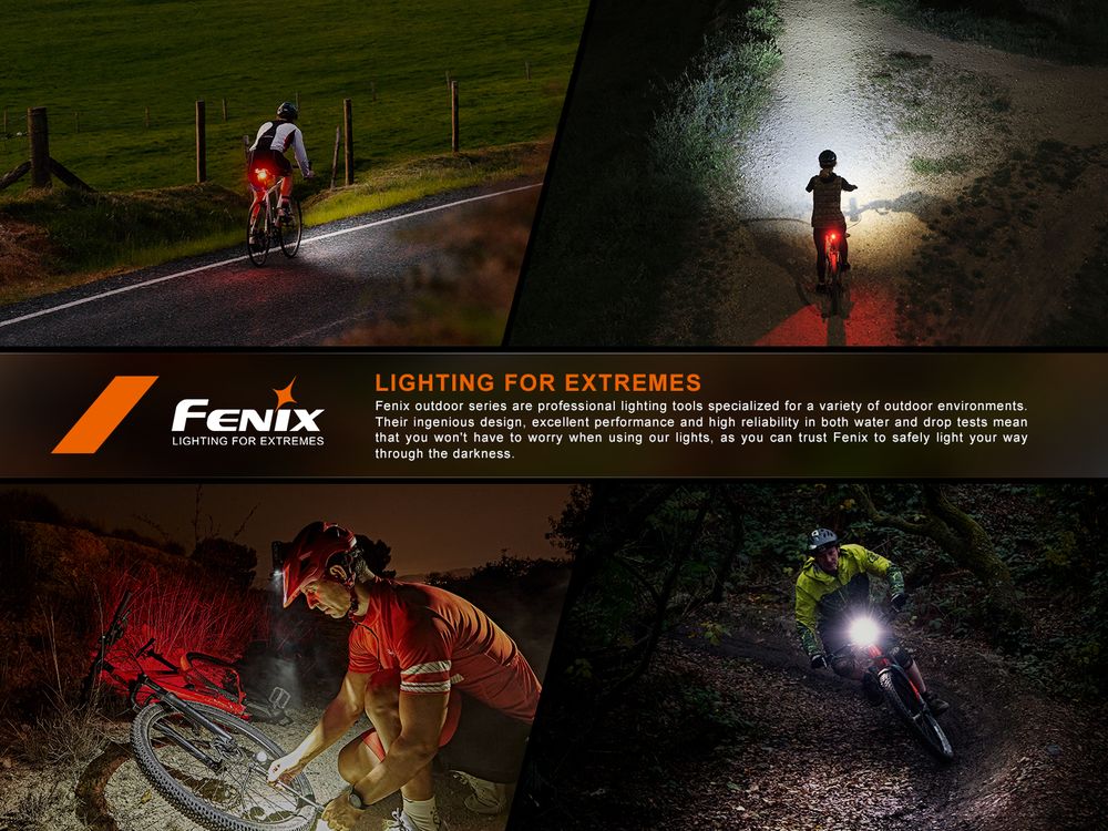 Lampu Belakang Sepeda Fenix BC06R dengan Smart Brake Sensing