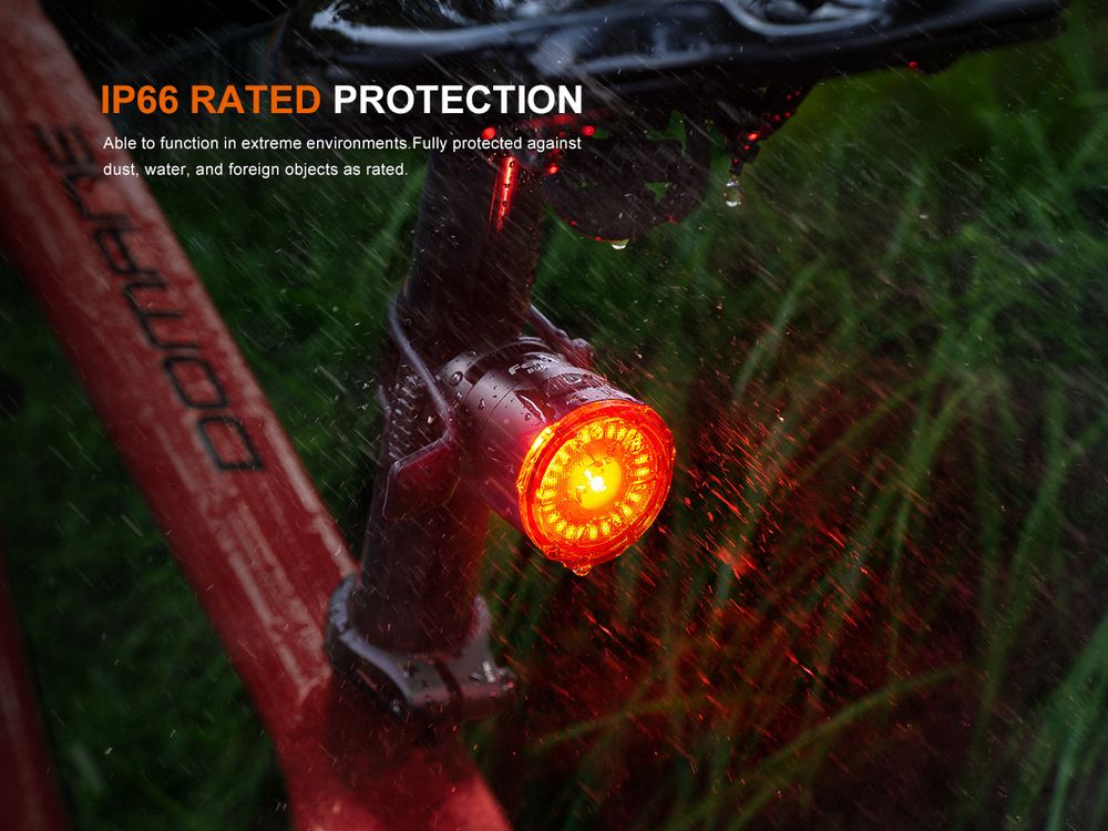 Lampu Belakang Sepeda Fenix BC06R dengan Smart Brake Sensing
