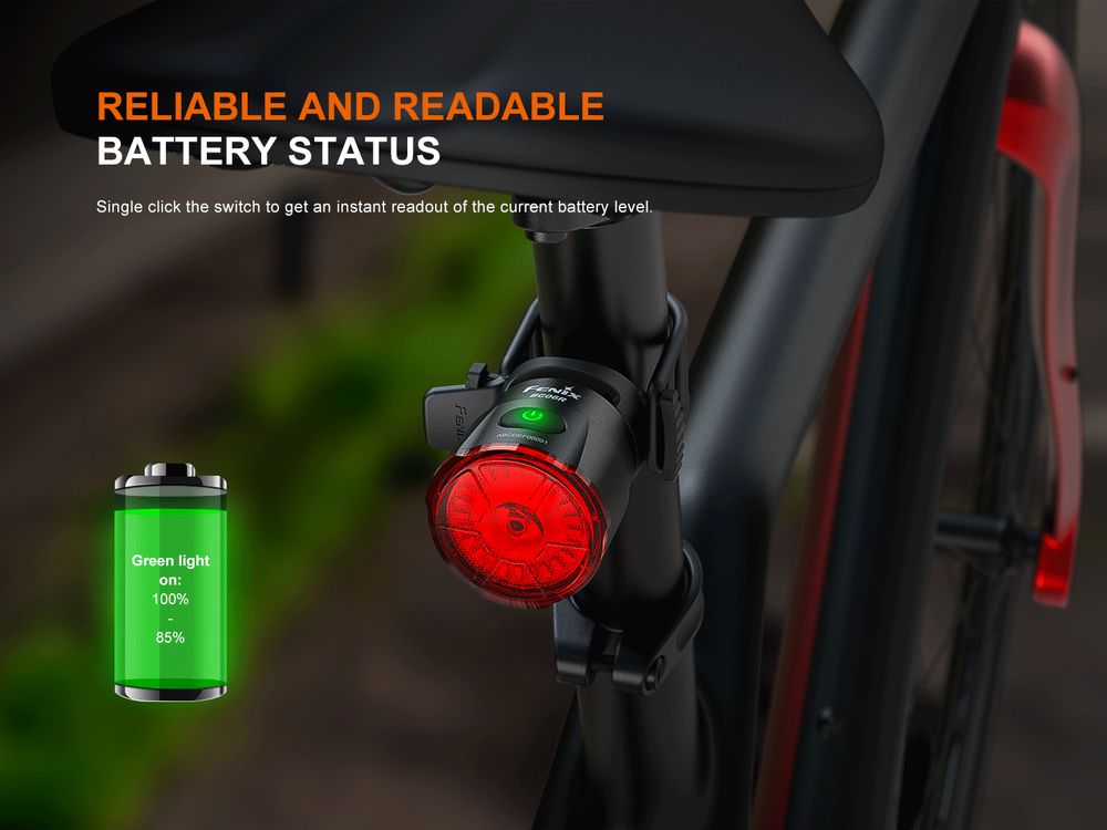 Lampu Belakang Sepeda Fenix BC06R dengan Smart Brake Sensing