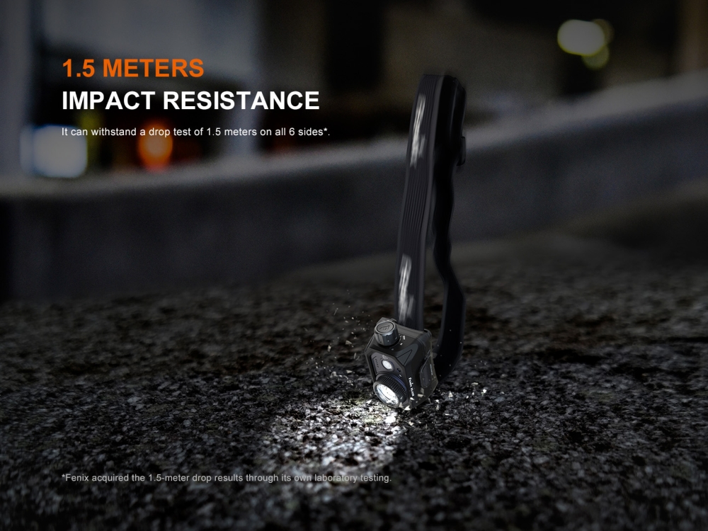 Senter Kepala Fenix HL45R dengan Sensor Gerakan, adjustable focus