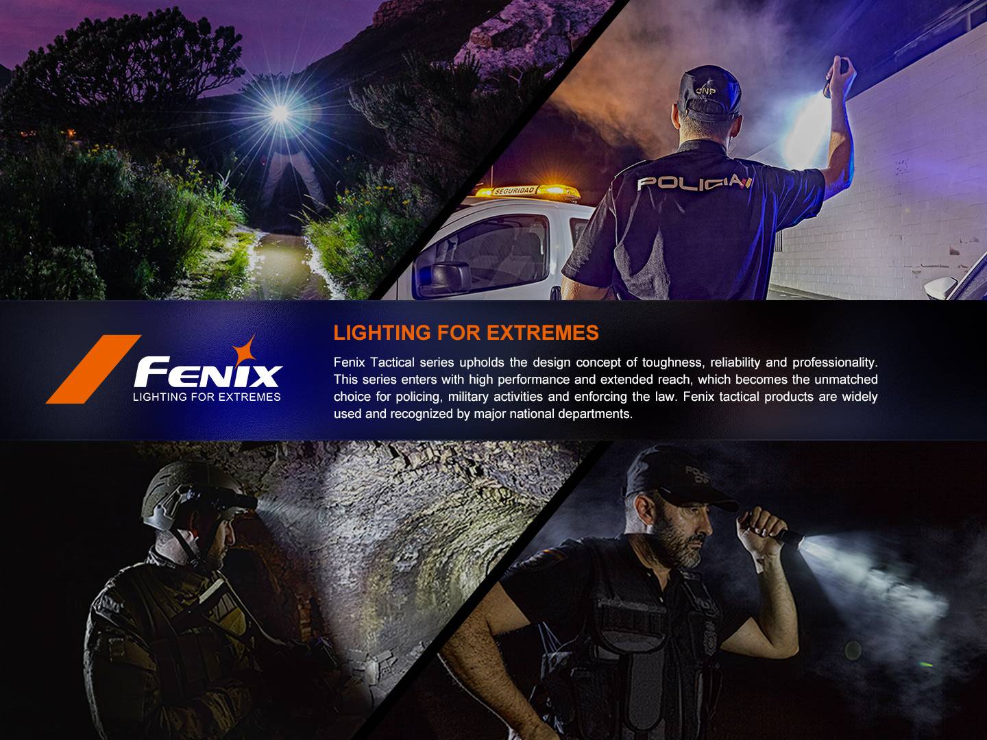 Fenix TK17 Senter taktis 3600 lumens