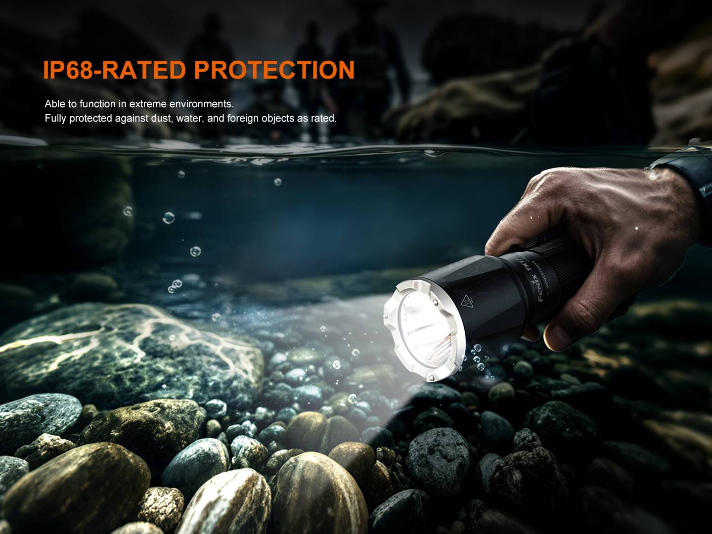 Fenix TK17 Senter taktis 3600 lumens