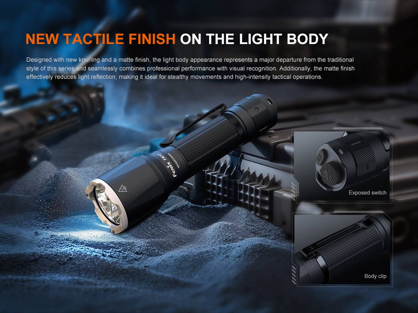 Fenix TK17 Senter taktis 3600 lumens