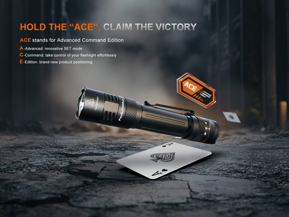 Senter Taktis Fenix PD45R ACE 3200 Lumens