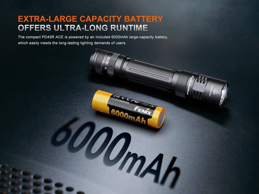 Senter Taktis Fenix PD45R ACE 3200 Lumens