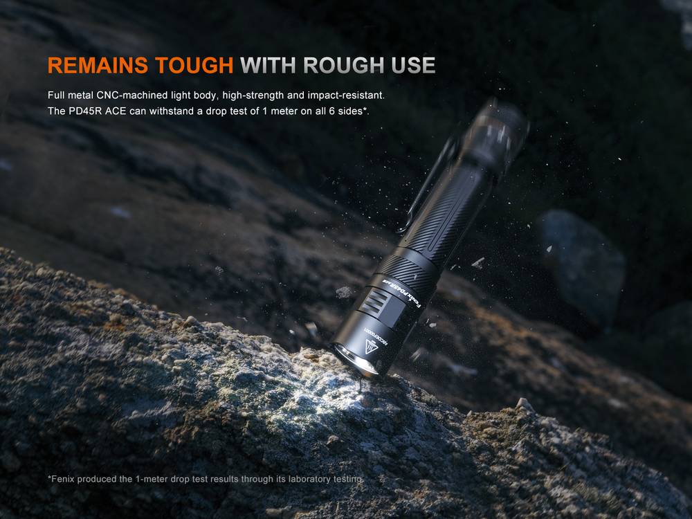Senter Taktis Fenix PD45R ACE 3200 Lumens