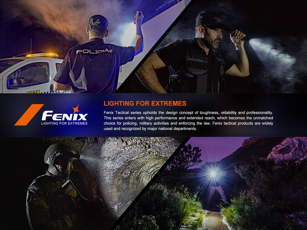 Senter Taktis Fenix PD45R ACE 3200 Lumens