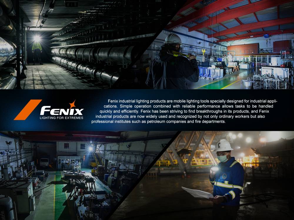 Fenix WF25RM Senter LED Multifungsi High Performance Cradle Charging Duty Flashlight