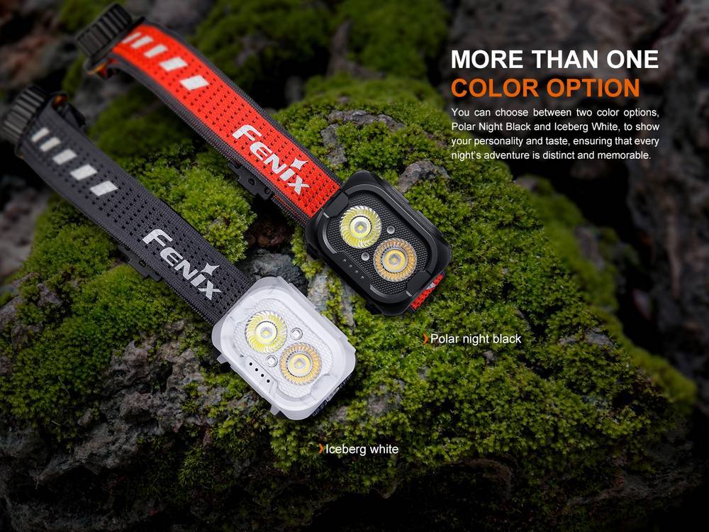 senter kepala Fenix HL18R-T V2.0 lightweight trail running headlamp