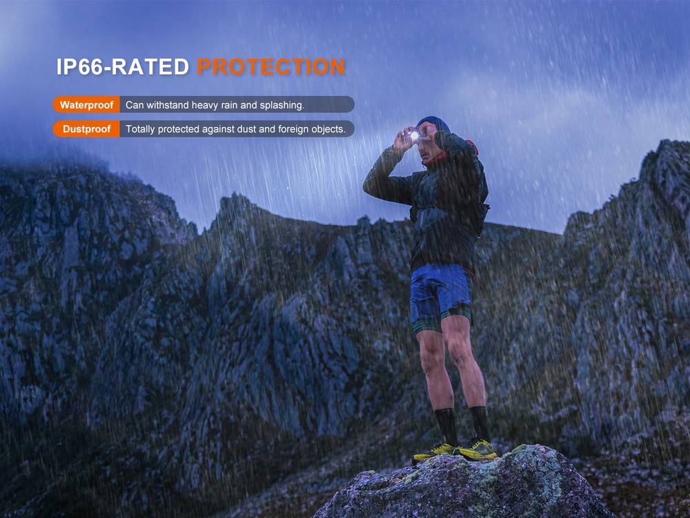Senter Kepala outdoor rechargeable Fenix HL12R V2.0 500 Lumens