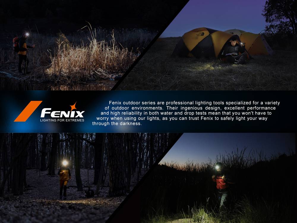 Senter Kepala outdoor rechargeable Fenix HL12R V2.0 500 Lumens