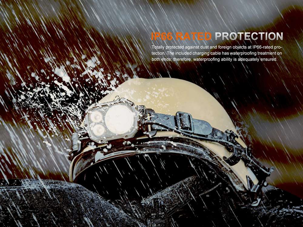 Senter kepala search & rescue Fenix HP35R