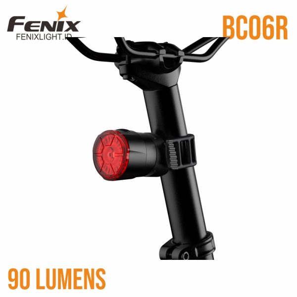 Lampu Belakang Sepeda Fenix BC06R dengan Smart Brake Sensing