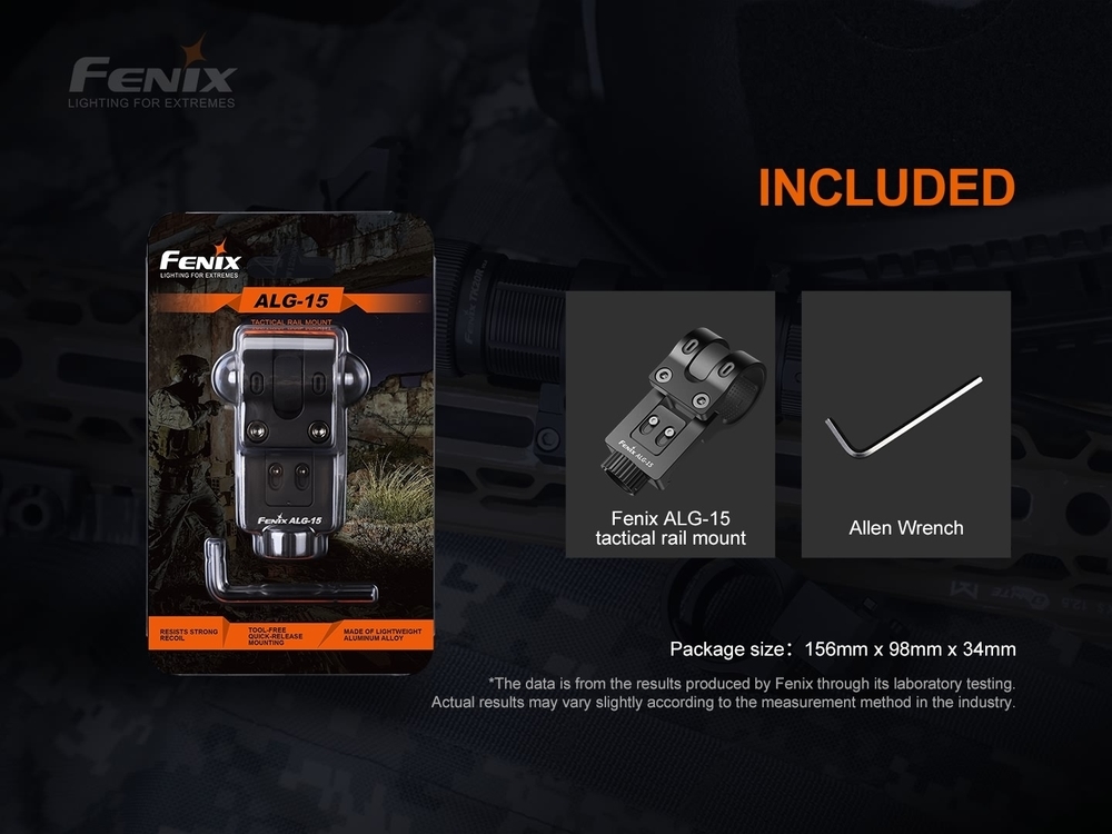 fenixlight.id Fenix ALG-16 Tactical Rail Mount