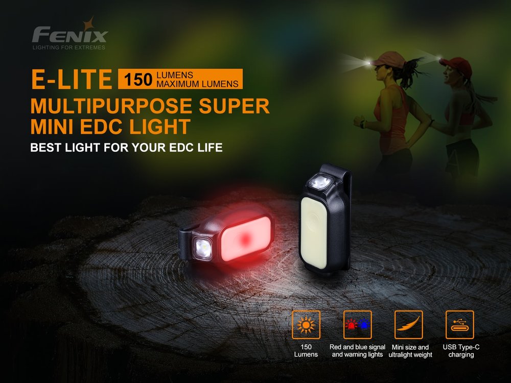 fenixlight.id Fenix E-LITE senter mini multifungsi