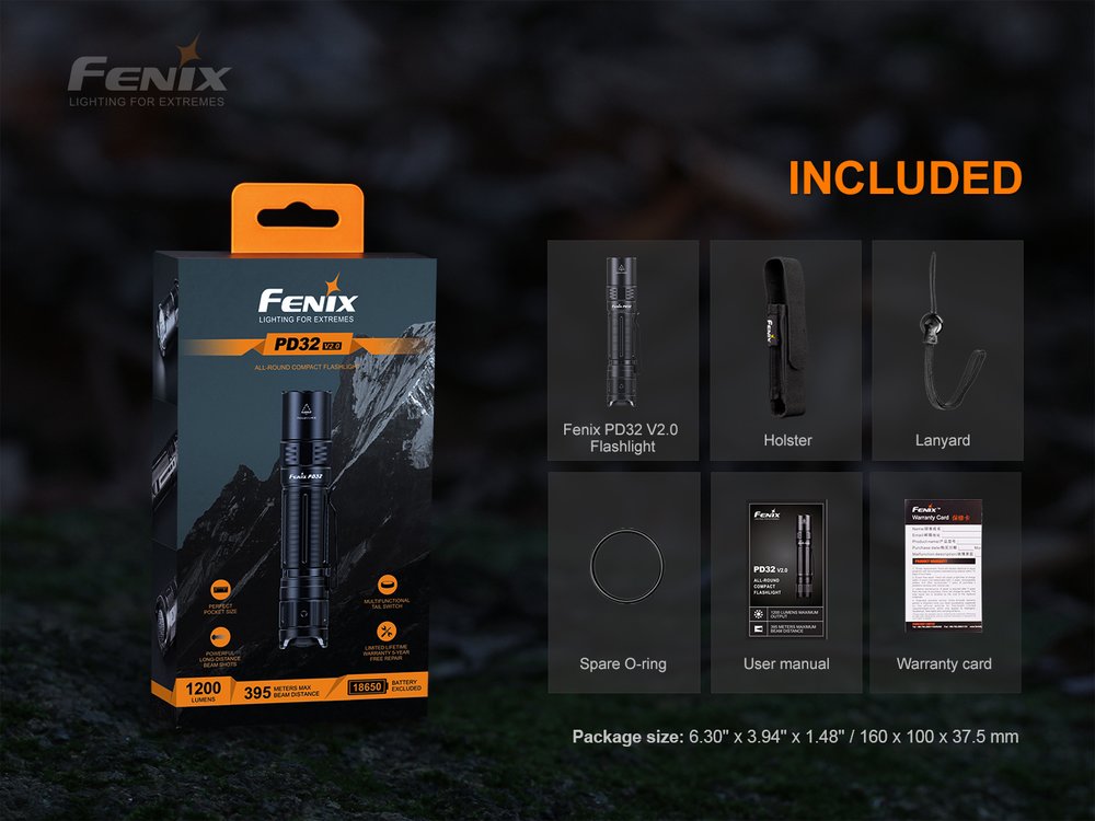 fenixlight.id Senter Fenix PD32 V2.0