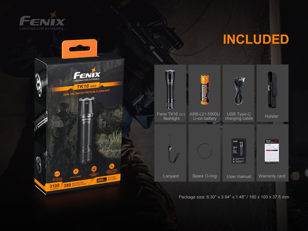 fenixlight.id senter Fenix TK16 V2.0