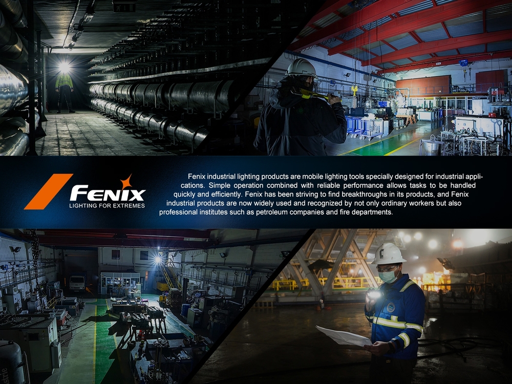 fenixlight.id Fenix WH23R Gesture Sensing Industrial Headlamp