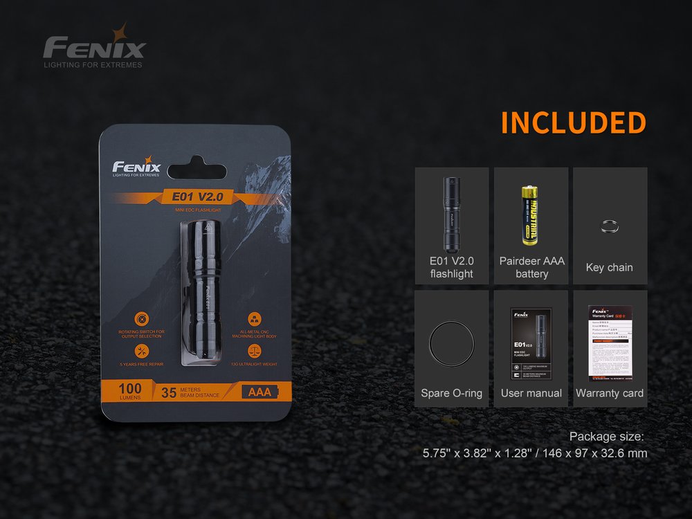 fenixlight.id Fenix e01 v2.0