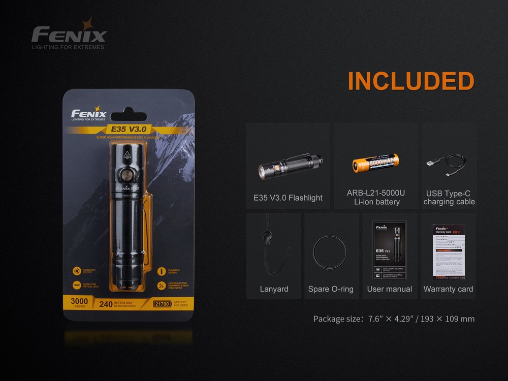 fenixlight.id Fenix e35 v3.0