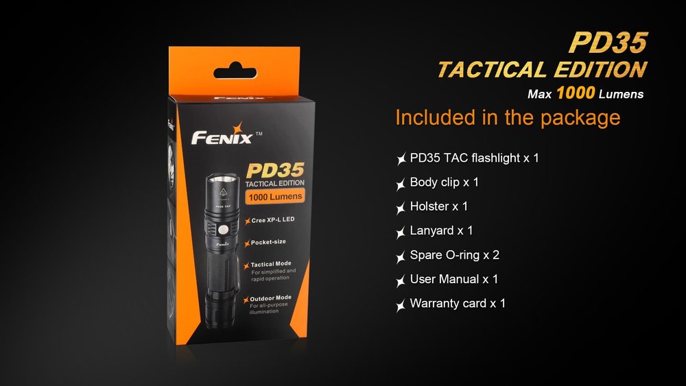 fenixlight.id Fenix pd35 tac