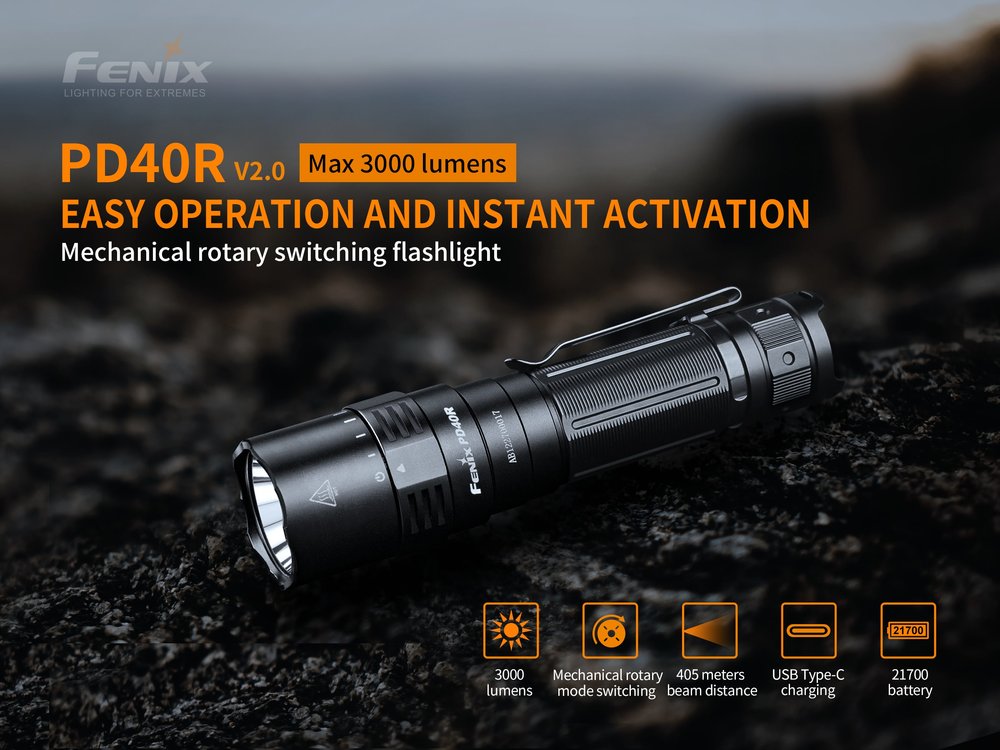 fenixlight.id Fenix pd40r v2.0