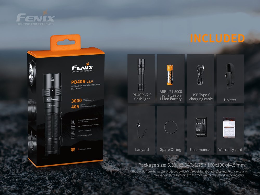 fenixlight.id Fenix pd40r v2.0