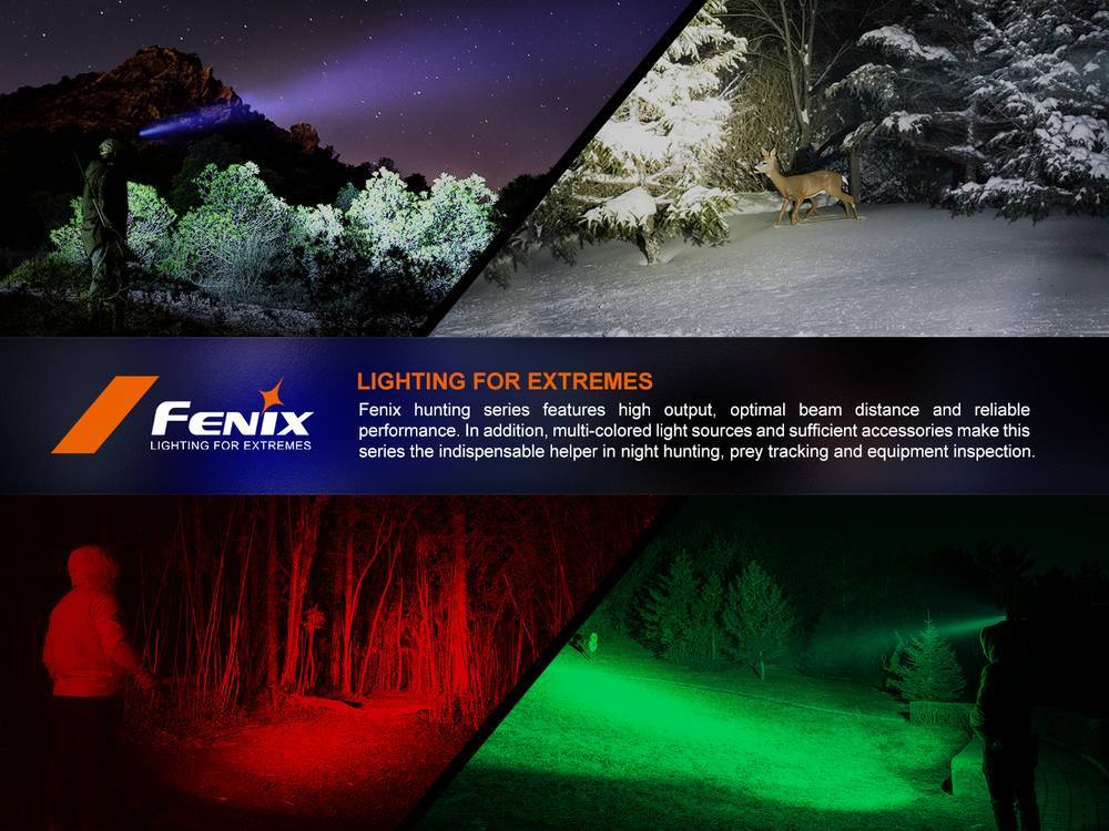 senter led berburu fenix HT18R hunting flashlight fenixlight.id