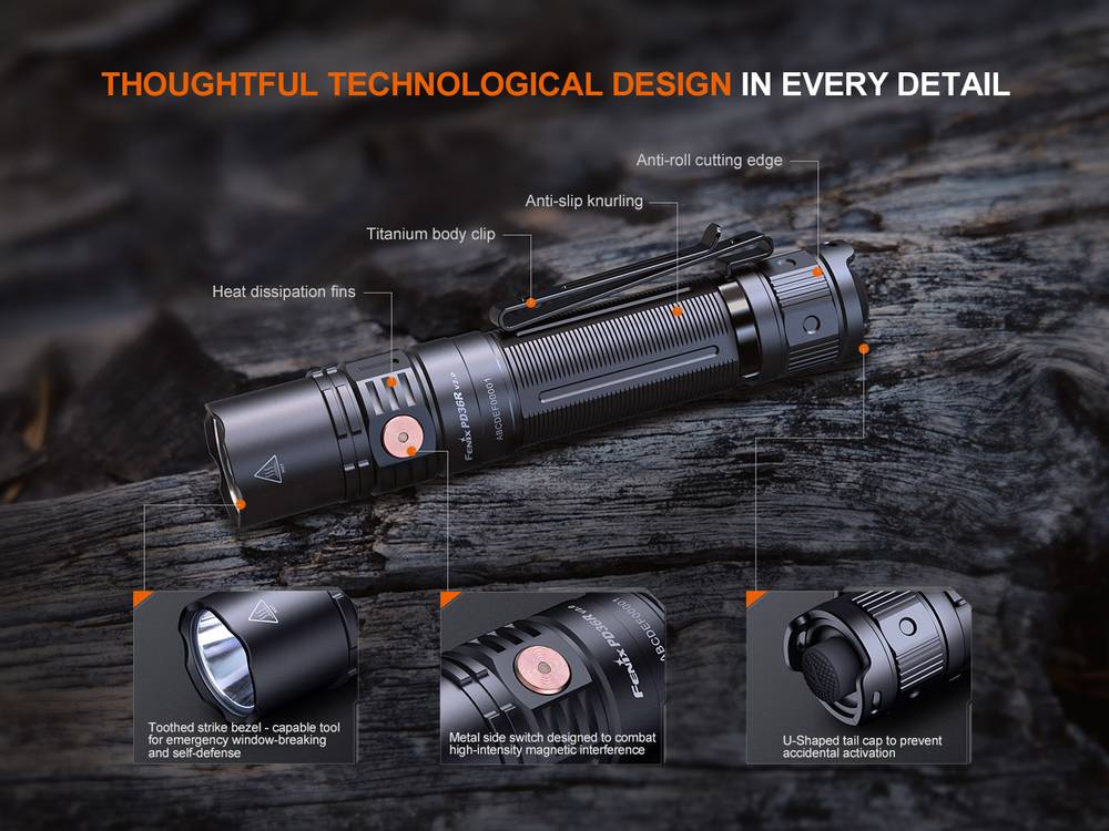 Senter Fenix PD36R V2.0 Flashlight fenixlight.id