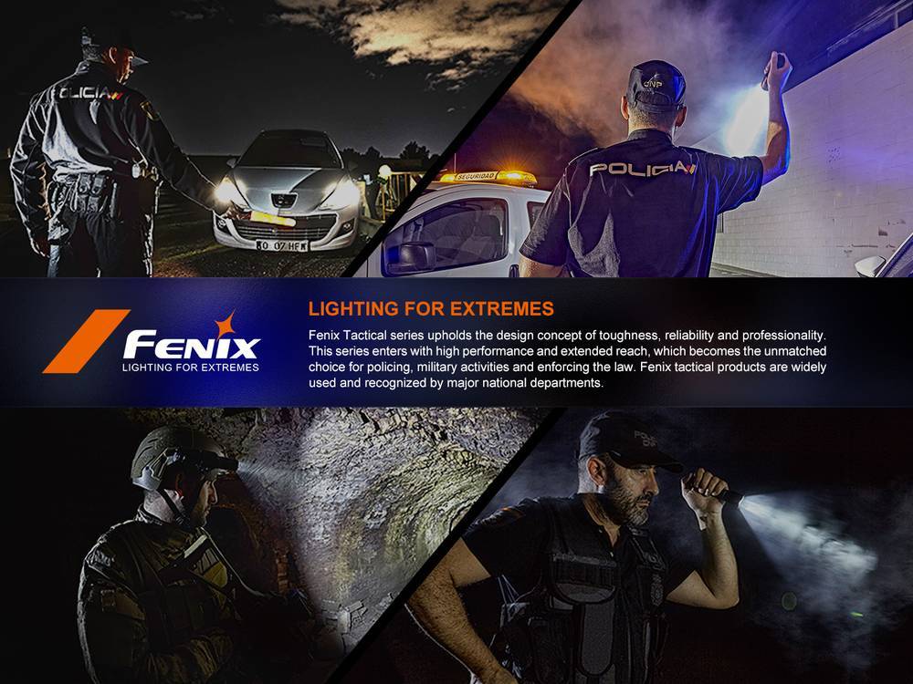 senter led taktis fenix HT18R tactical flashlight fenixlight.id