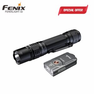 Fenix PD36R Pro Senter LED Black Bundle E03R V2.0