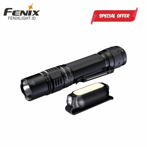 Senter Fenix PD36R Pro dengan LED 2800 Lumens bundle Fenix MINI-LITE