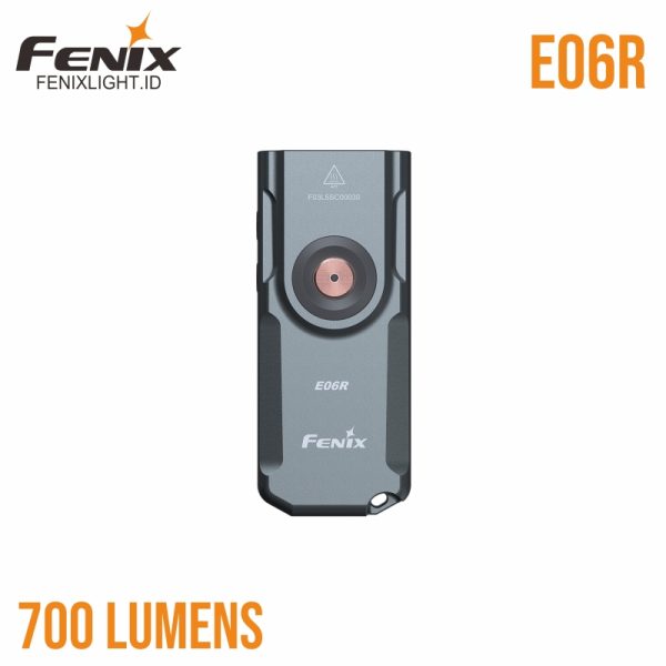 fenix e06r senter mini multifungsi cool white + ultraviolet + red laser + rgb ring