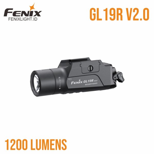 Fenix GL19R V2.0 Rechargeable Tactical WML Flashlight 1200 lumens