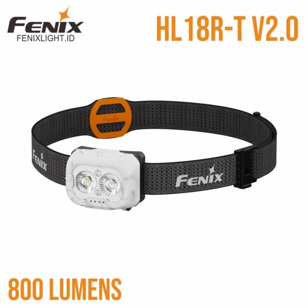 senter kepala Fenix HL18R-T V2.0 lightweight trail running headlamp