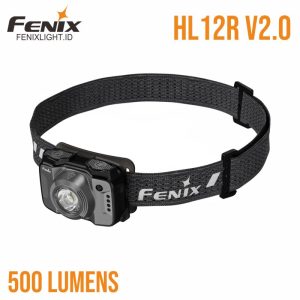 Senter Kepala outdoor rechargeable Fenix HL12R V2.0 500 Lumens