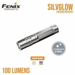 Fenix SILVGLOW – Senter Mini Gantung Kunci Elegan Limited Edition Stainless Steel
